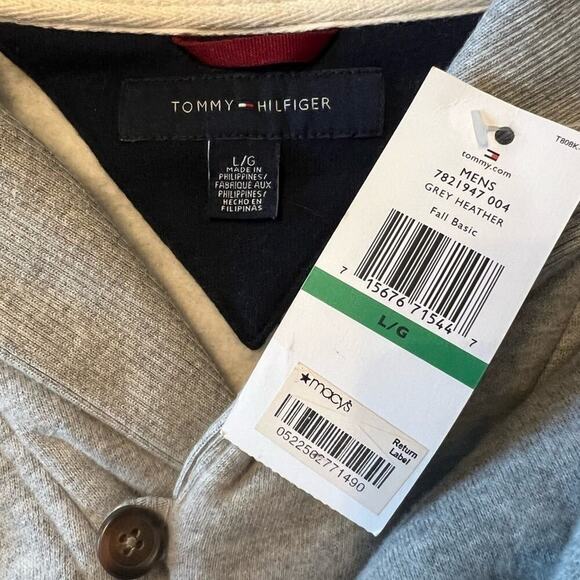 TOMMY HILFIGER MENS SWEATSHIRT SIZE L NWT - Picture 4 of 4
